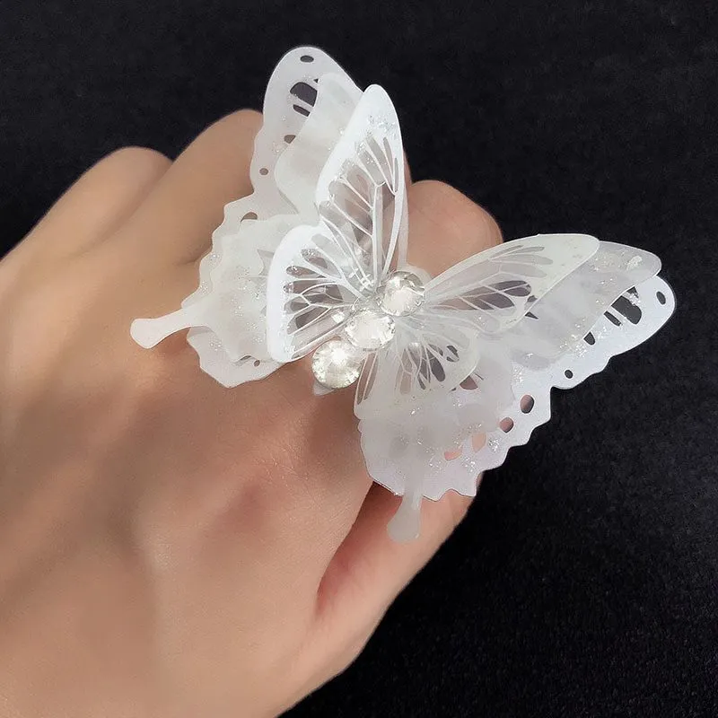 TEEK - Flutter Butterfly Ring