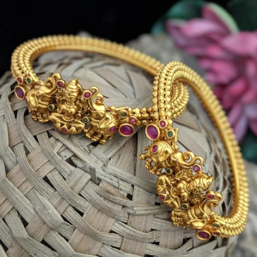 Temple Matte Style Gorgeous Kada Bangles