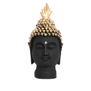 The Flora Fun ICRAFT INTERIO Polyresin Buddha Mundi Statue/Buddha Head for Home Decor, Office, Showpiece, Gift, Birthday (8-Inch)