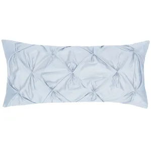 The Light Blue Pintuck Throw Pillow