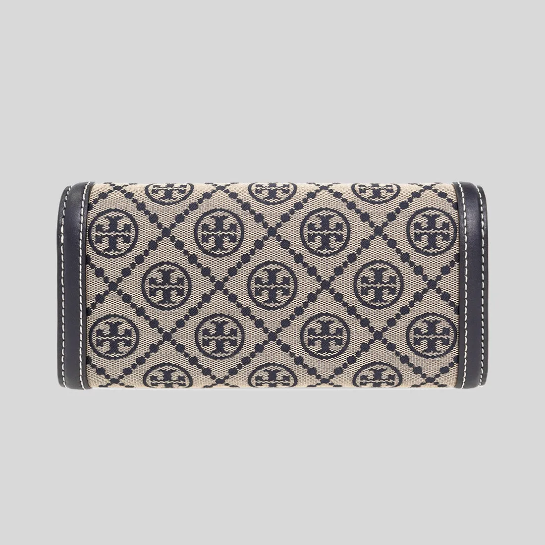 Tory Burch T Monogram Jacquard Wallet Crossbody Tory Navy 135846