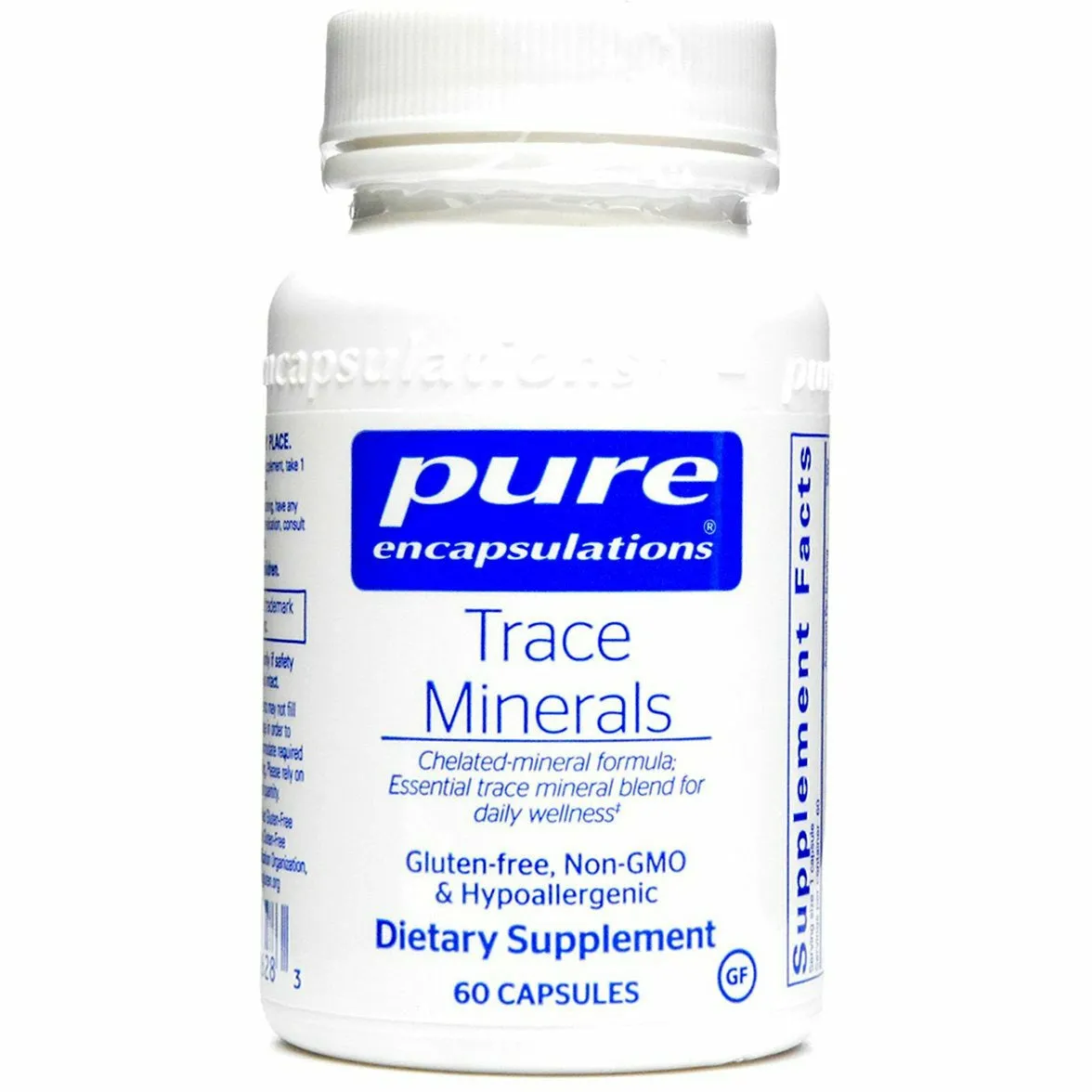 Trace minerals 60 caps by Pure Encapsulations