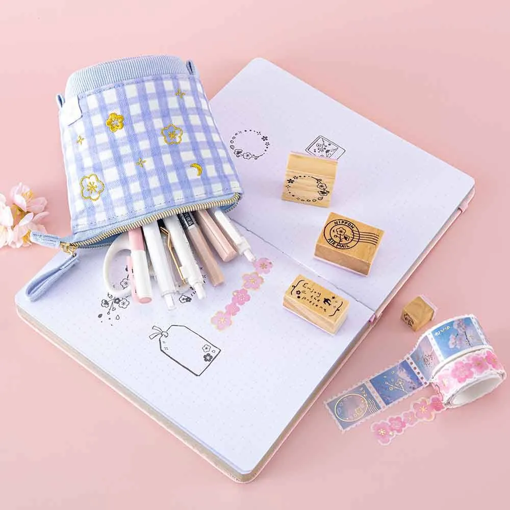 Tsuki ‘Sakura Journey’ Pop-Up Pencil Case ☾