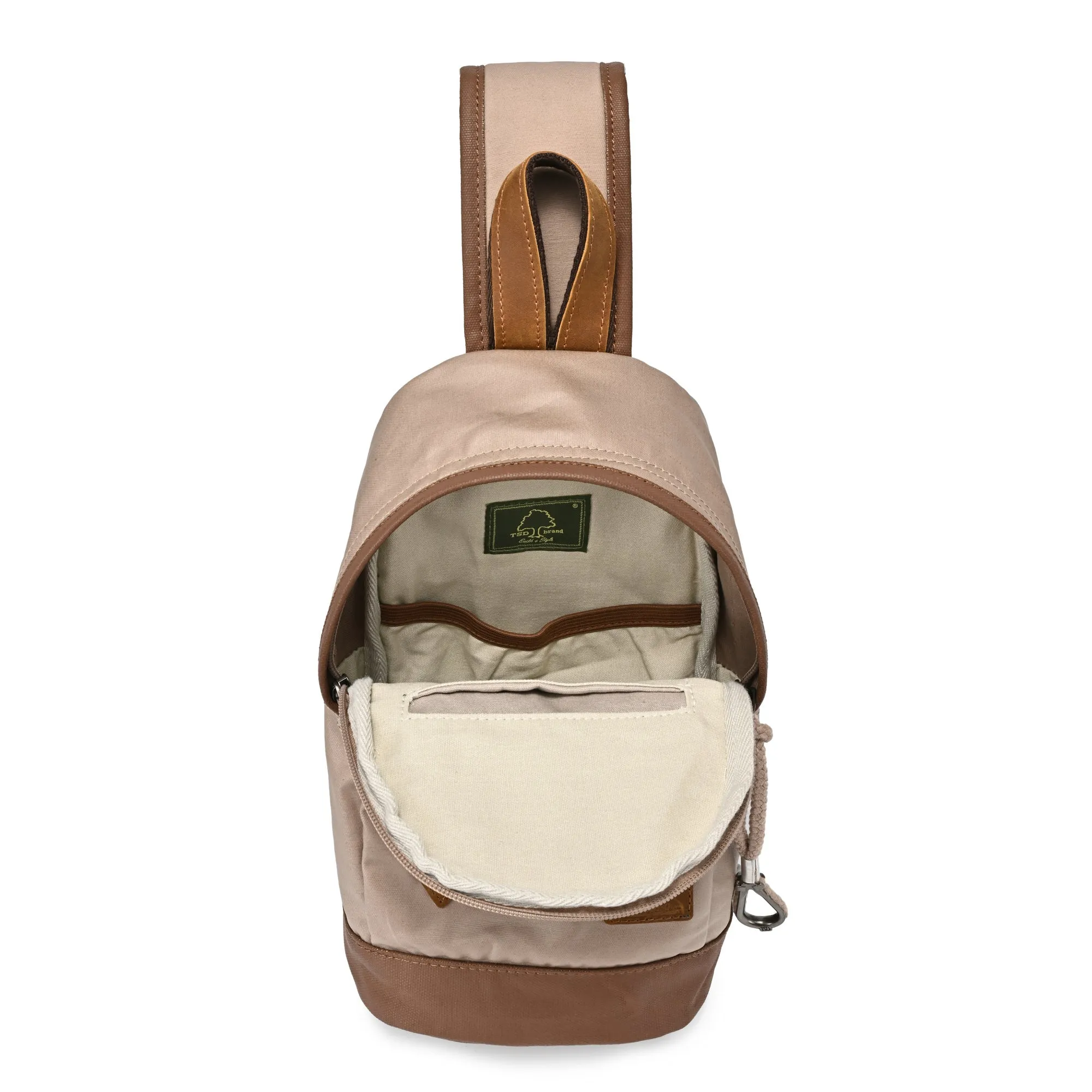 Urban Light Coated Canvas Sling Bag