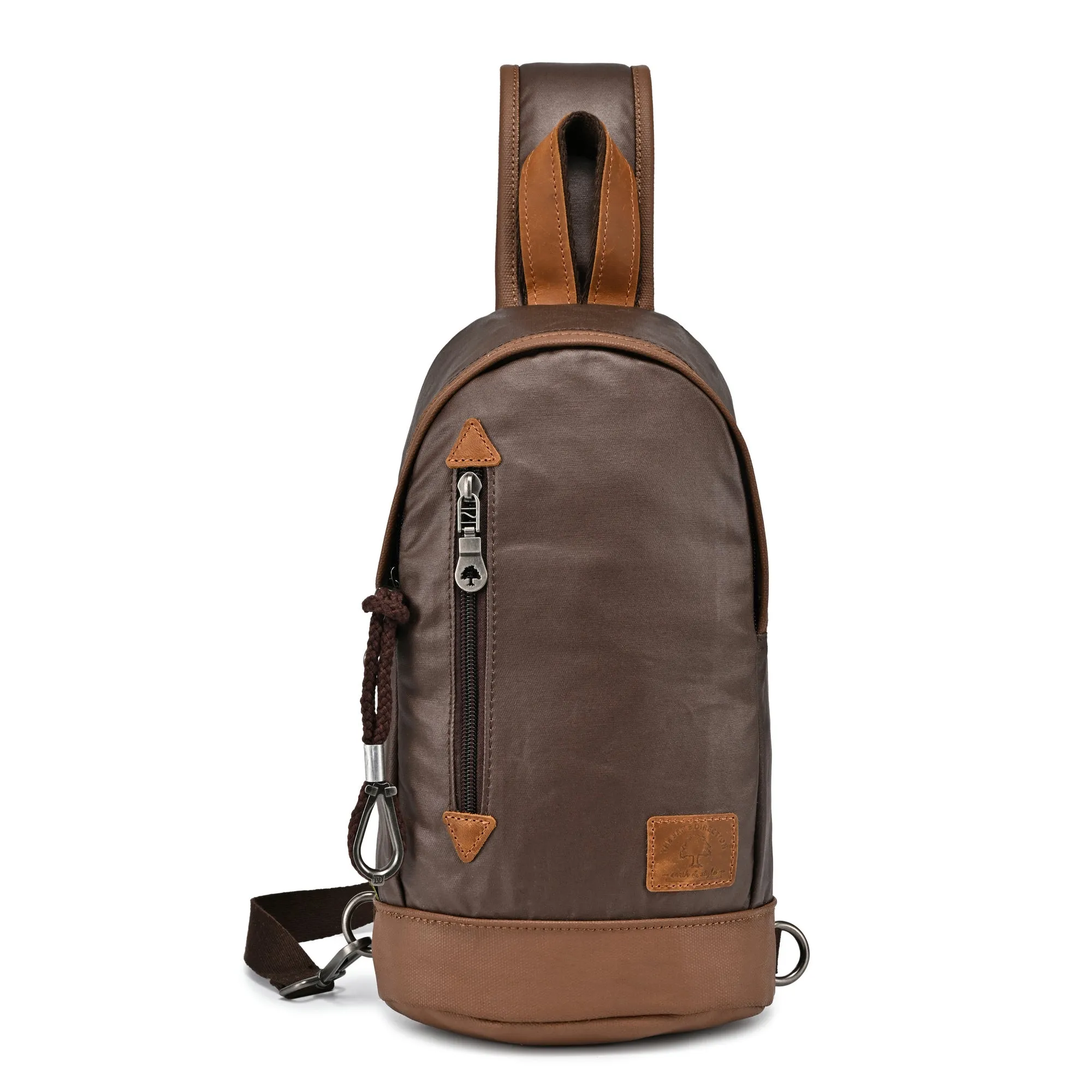 Urban Light Coated Canvas Sling Bag