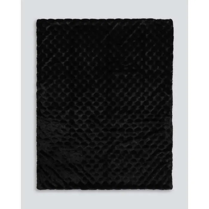 Valentina Black Throw (Faux Fur)