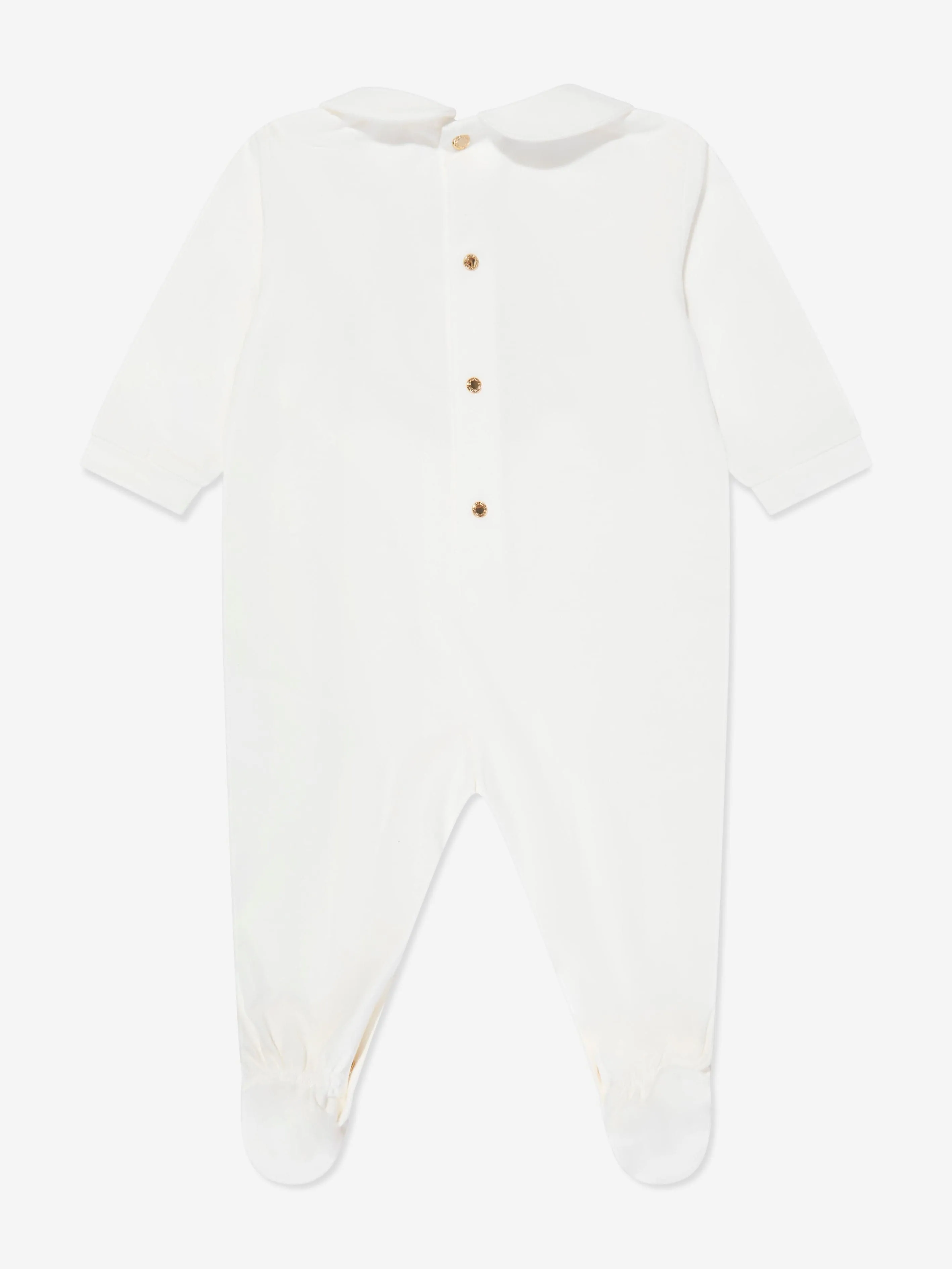 Versace Baby Nautical Logo Babygrow Gift Set in White