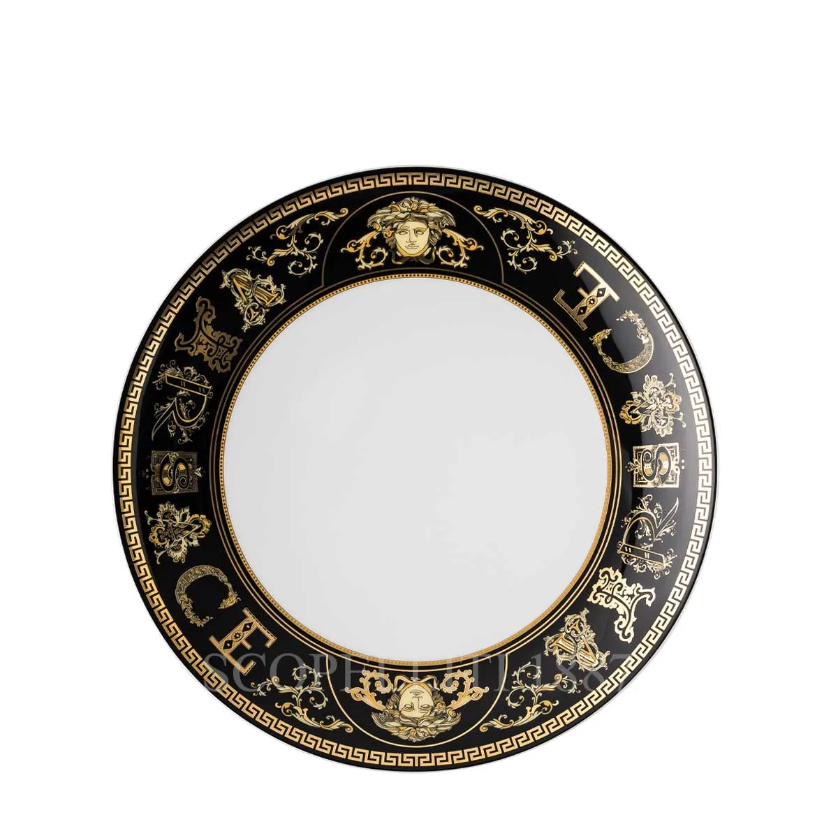 Versace Dinnerware Virtus Gala Black