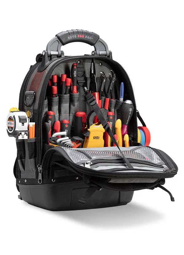 VETO Tech Pac Backpack Tool Bag VPP10070 The first backpack tool bag designed for professional service technicians.