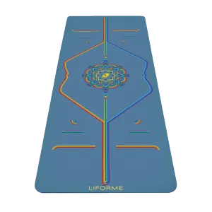 VNP Liforme Rainbow Yoga Mat Blue Sky - Factory Second