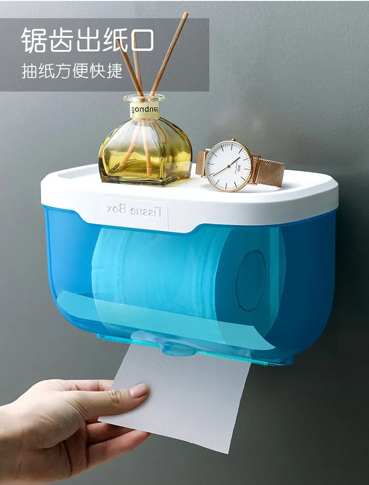 WALL MOUNTED TOILET PAPER HOLDER