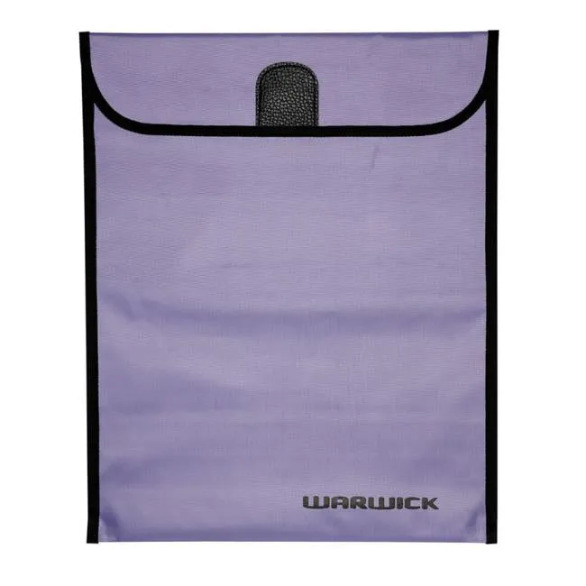 Warwick Homework Bag Purple Xl Velcro