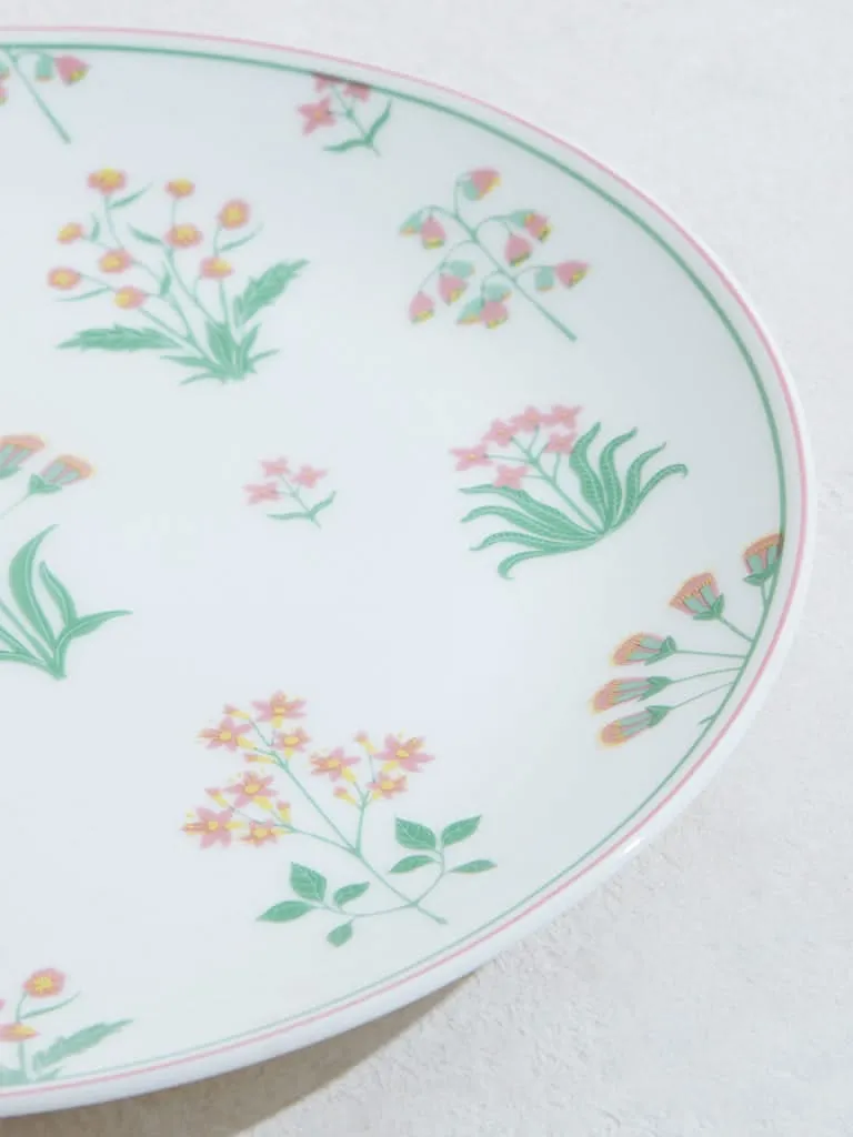 Westside Home Multicolour Floral Dinner Plate