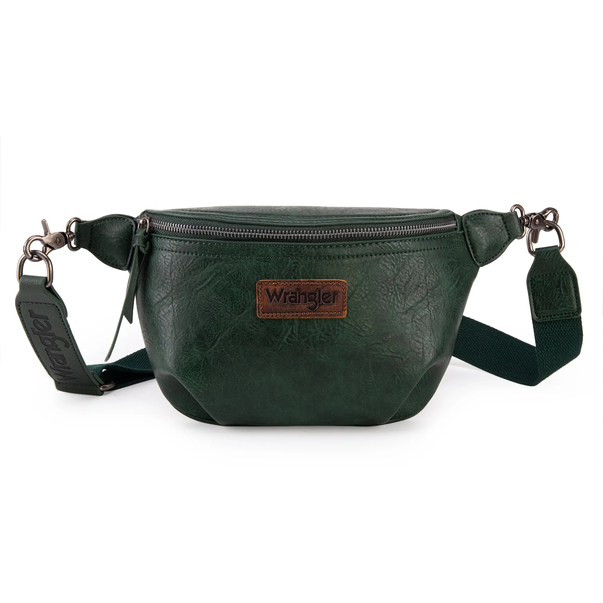 WG82-194  Wrangler Fanny Pack Belt Bag Sling Bag - Green