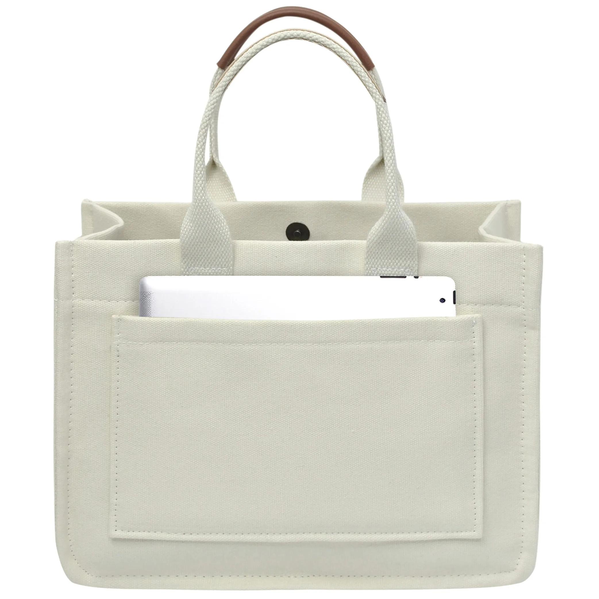 White NGIL Large Canvas Tote Bag