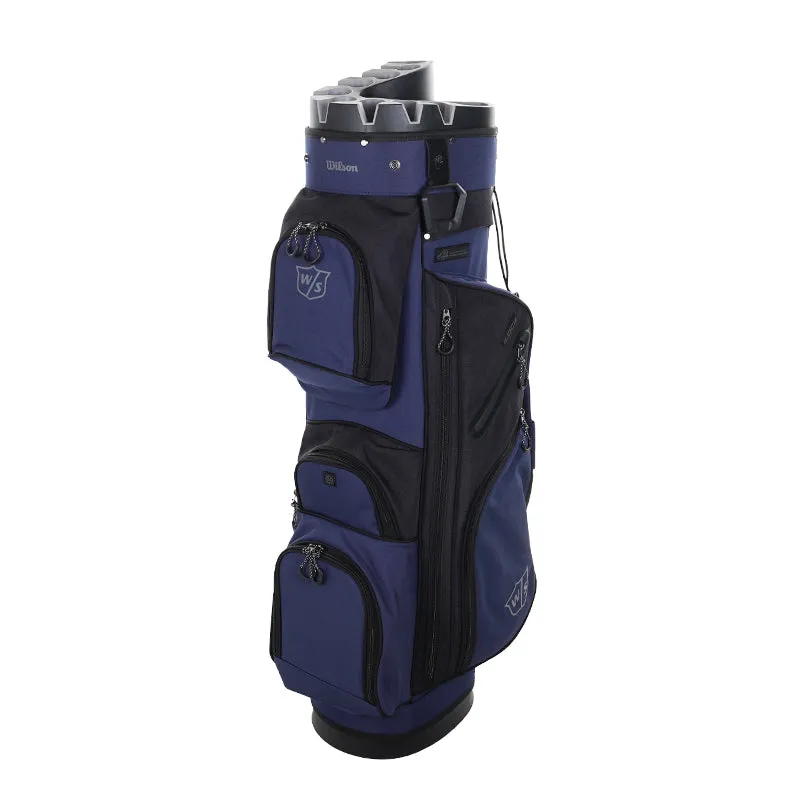 WILSON I-Lock Cart Bag (Navy/Black)