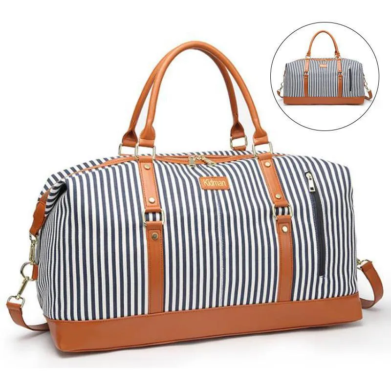 Women Travel Canvas Weekender Bag