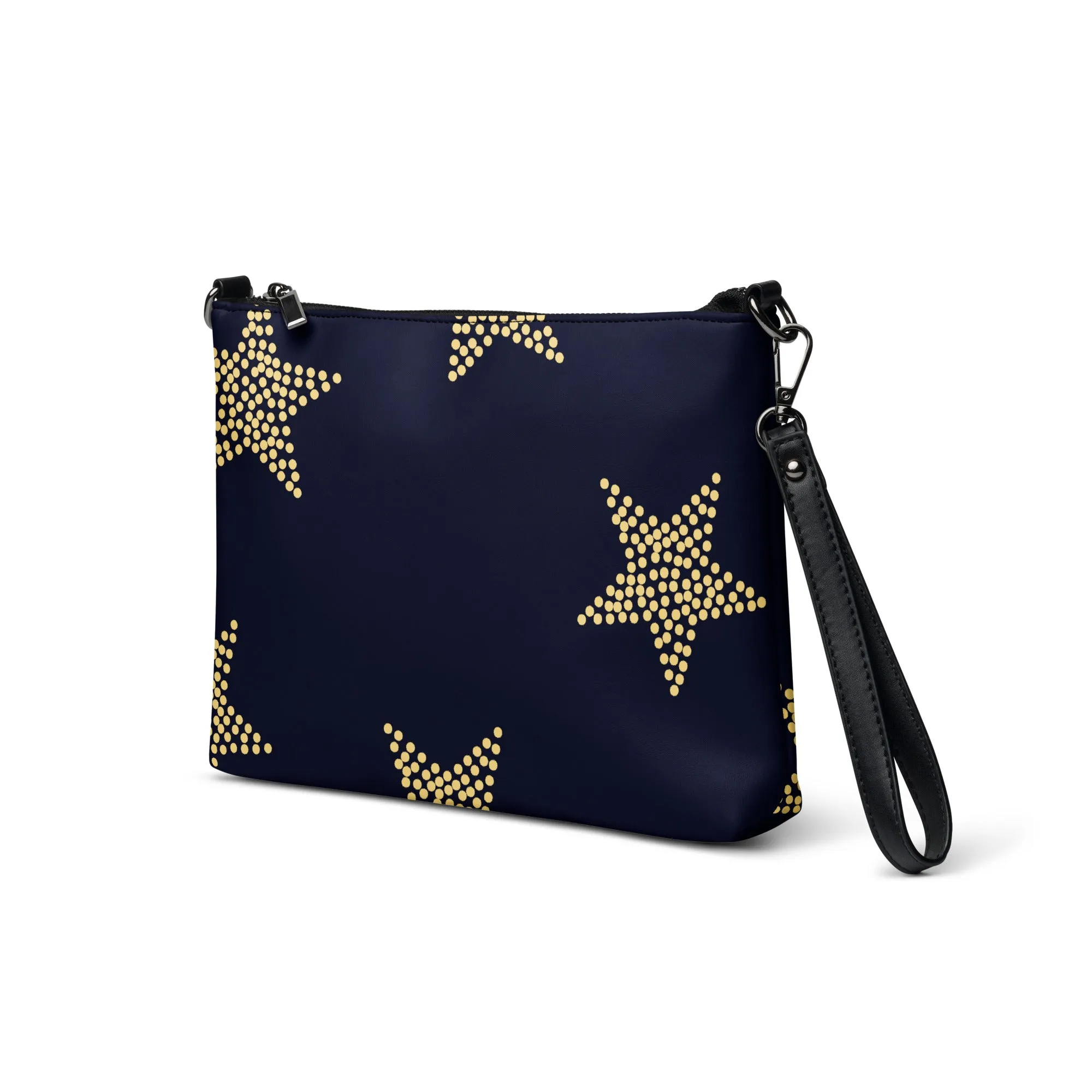 Women's Crossbody bag Dark Blue Star Design