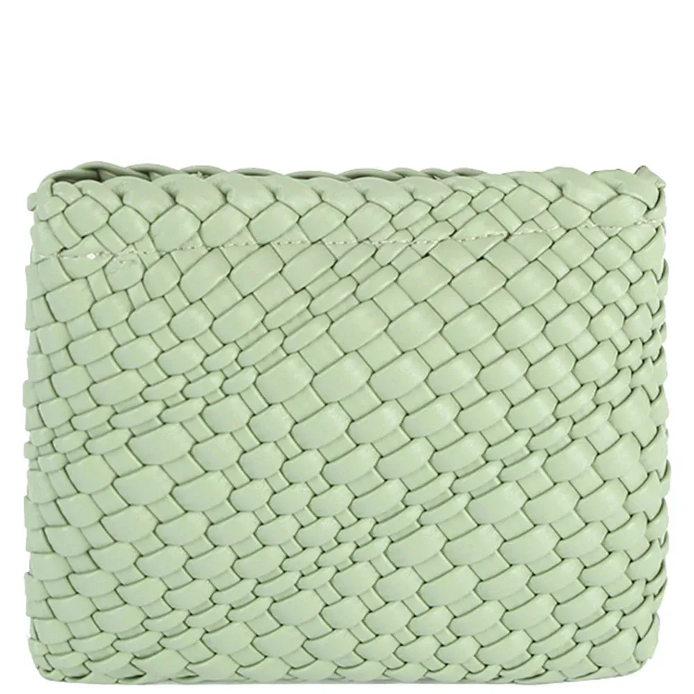 Woven Clutch Crossbody Bag