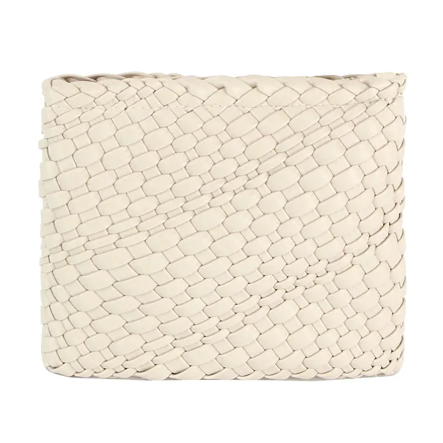 Woven Clutch Crossbody Bag