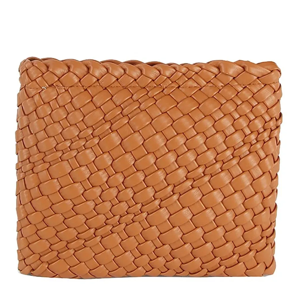 Woven Clutch Crossbody Bag