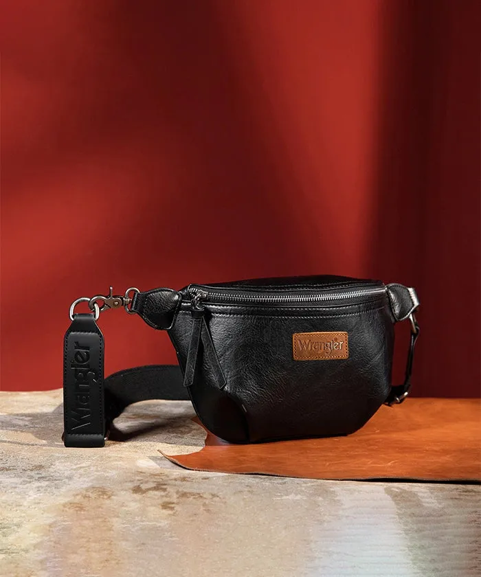 Wrangler Full Grain Leather Fanny Pack