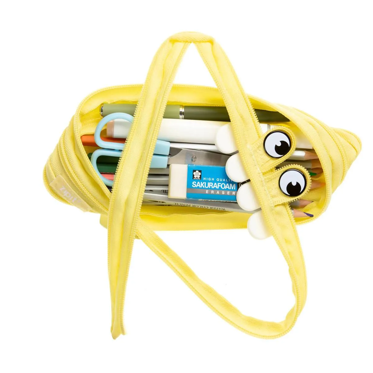 Zipit Gorge Pencil Case Yellow